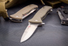 Нож складной AL MAR S.E.R.E. 2020 G 3,6" Combo (Coyote G10; клинок: сталь D2)